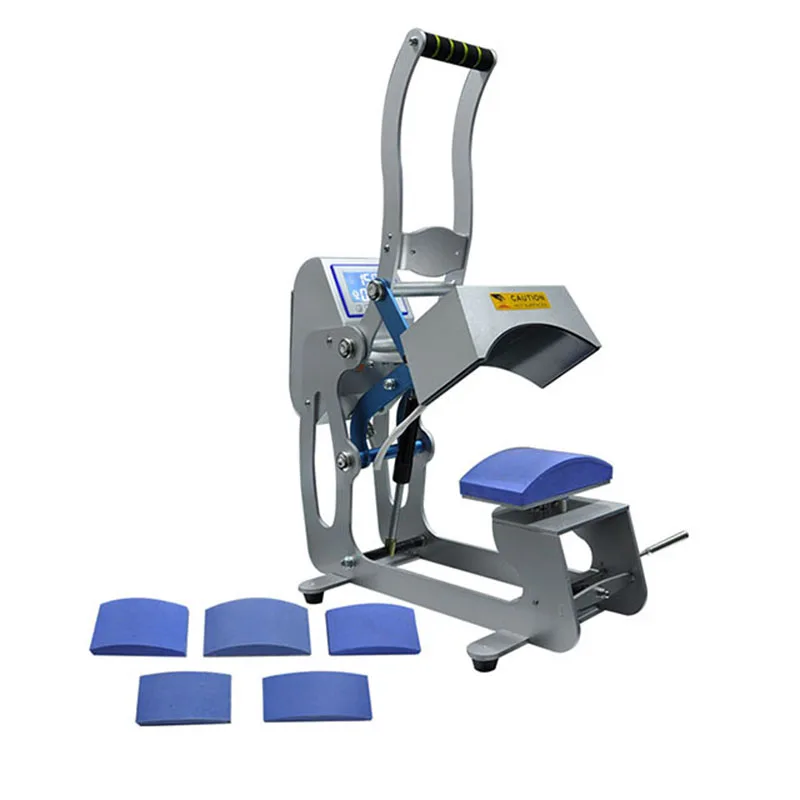 5 in 1 combo Semi - Auto Open  cap printing machine