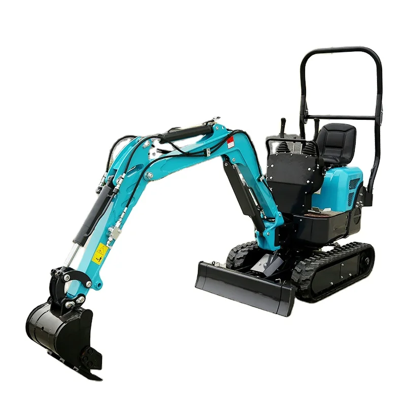 1Ton Mini Excavator Cheap Price Small Excavators New Hydraulic Bagger without Cabin