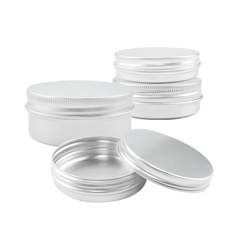 Empty 50g aluminum metal cans tin container for tea