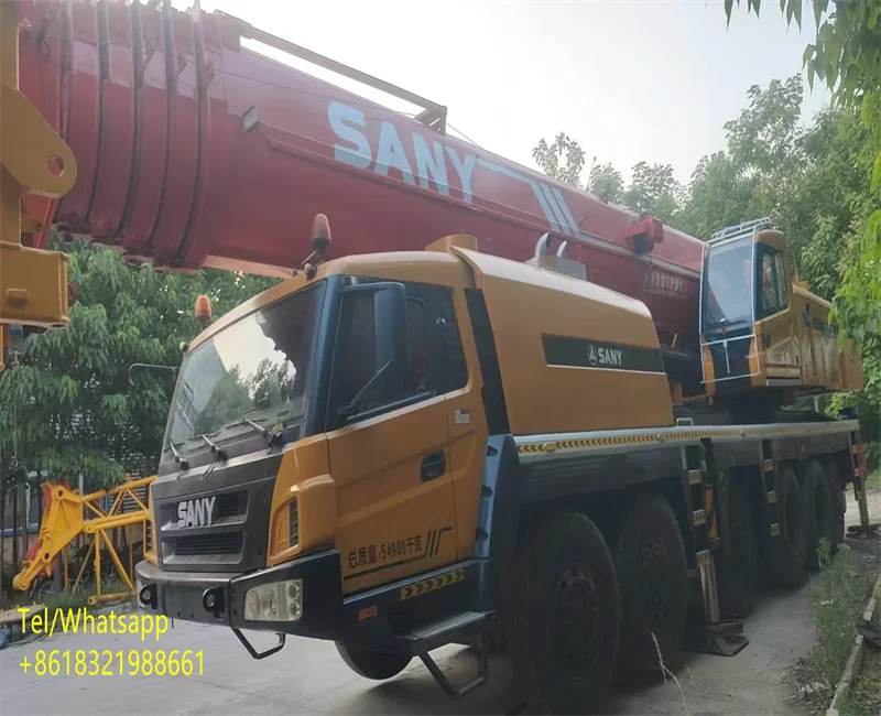Автокран SANY STC1300 по самой низкой цене для продажи в отличном состоянии Китае