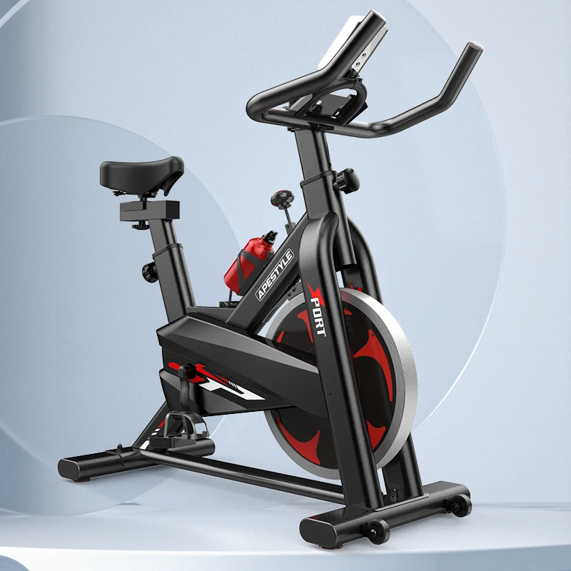 Yunpao professional electric folding 6KG flywheel weight gym bicycle home spinning bike fitness exercise machine