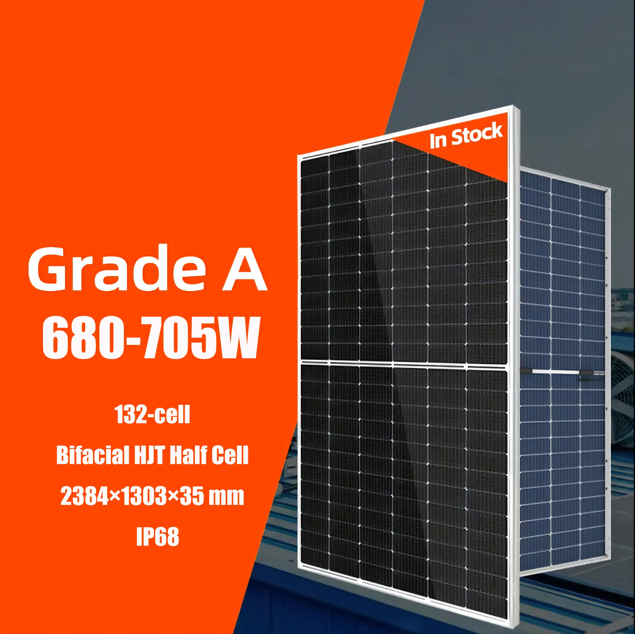 SANGSolar HJT solar panel 680w 685w 690w 700w 705w solar energy panels photovoltaic energy system