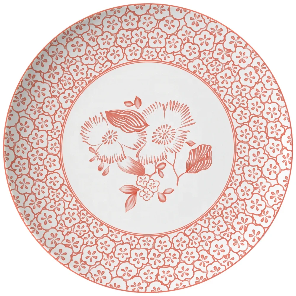 Wholesale 4pcs Fine Bone China Dubai Gold Dinnerware Plates Ceramic Wedding Dinner Dishes Set