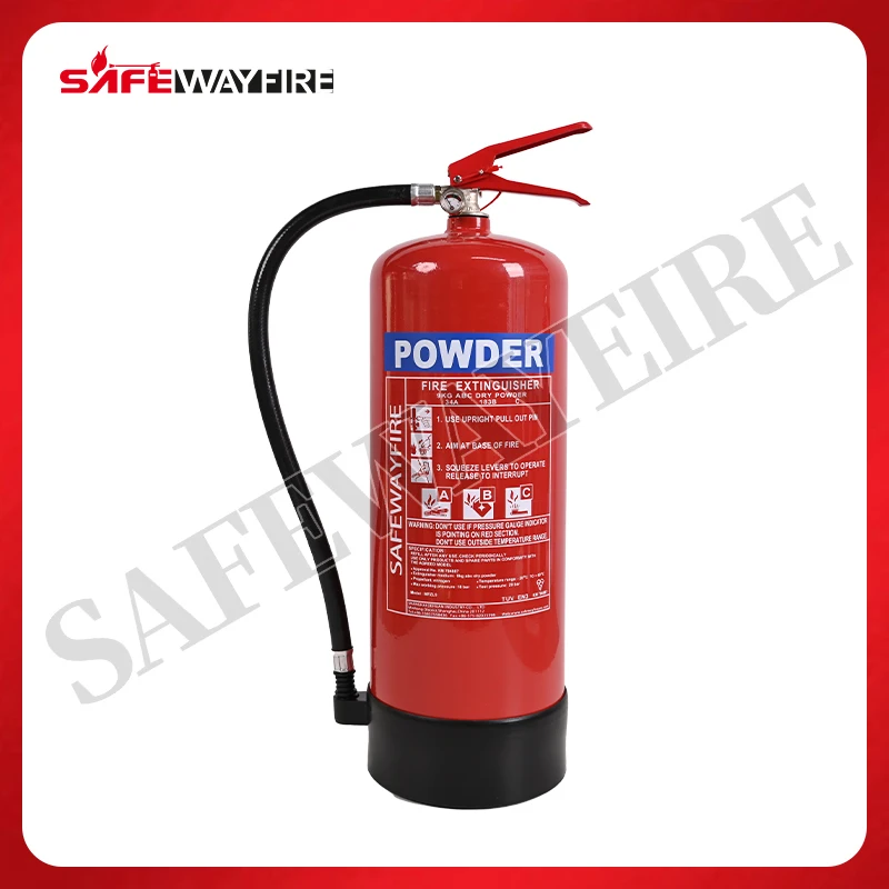 Safewayfire EN3-7 BSI CE Abc Dry Chemical Powder Fire Extinguisher 9kg Fire Extinguisher