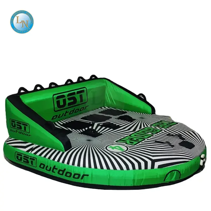 Water Sports Games Towable Snow Sleds Inflatable Towable Boat Tube Ski Tube Sofa Towable Inflatable Water Sport