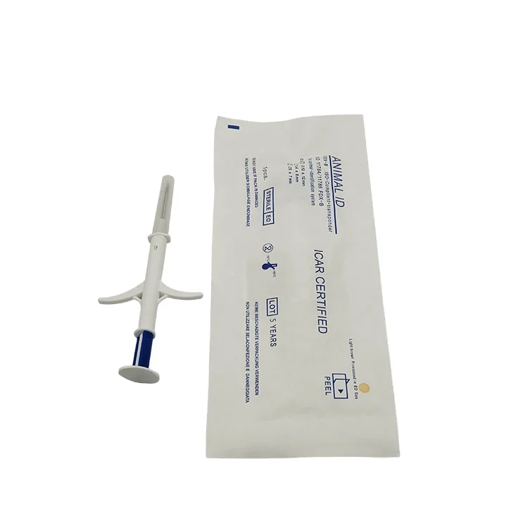 RAFID Animal Microchip and Nanochp 134.2khz New Product 2020 Provided Horse Chip Large Sheep Ear Tags Farms Rfid Micro Glass