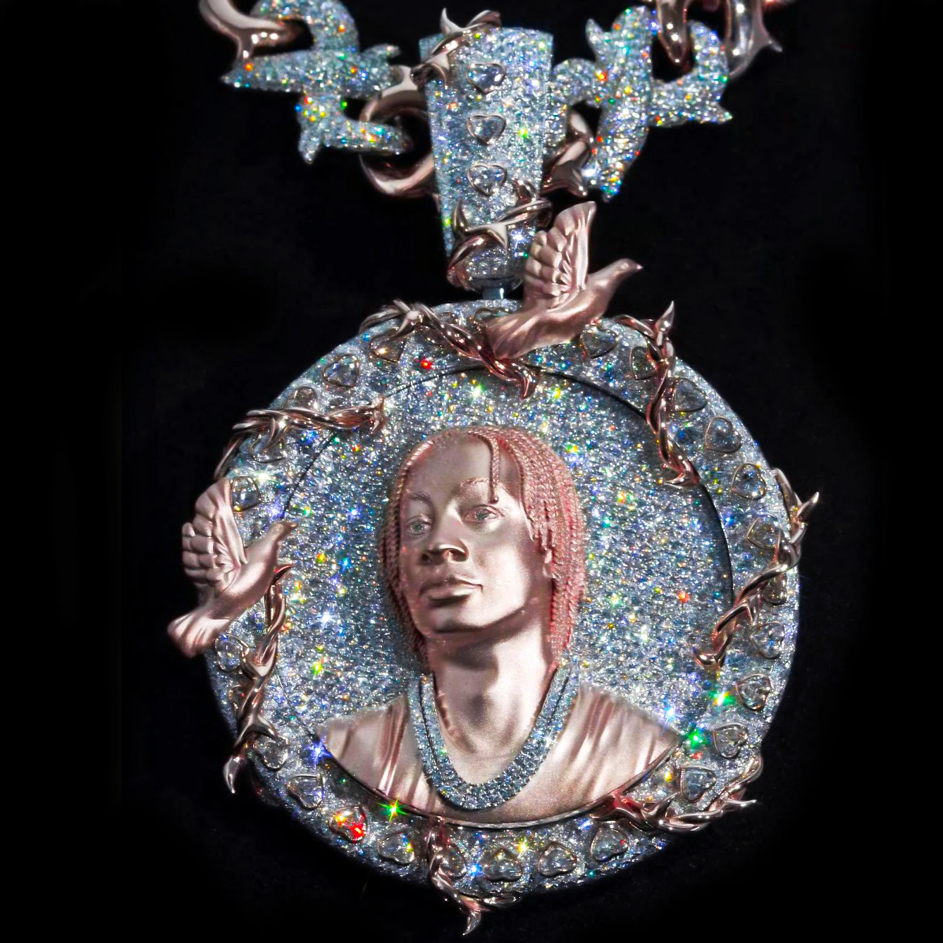 Iced Out Chain Pendant Men Jewelry Passes Diamond Tester 14K 18K Solid Gold Letter Name Hip Hop Custom VVS Moissanite Pendant