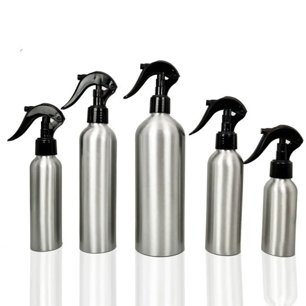 Personal Care use Pump Sprayer Cosmetics Packaging Shampoo Aluminum Bottle