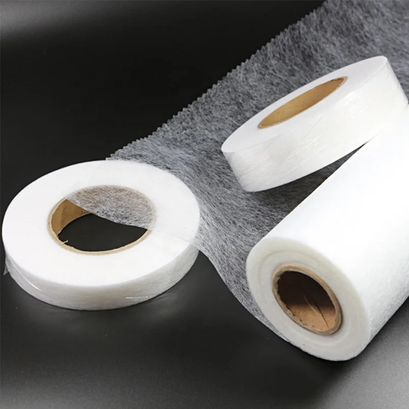 PA Glue Fusible Interlining Double Side fusible interlining  Hot Melt Adhesive Tape for Tailoring Materials