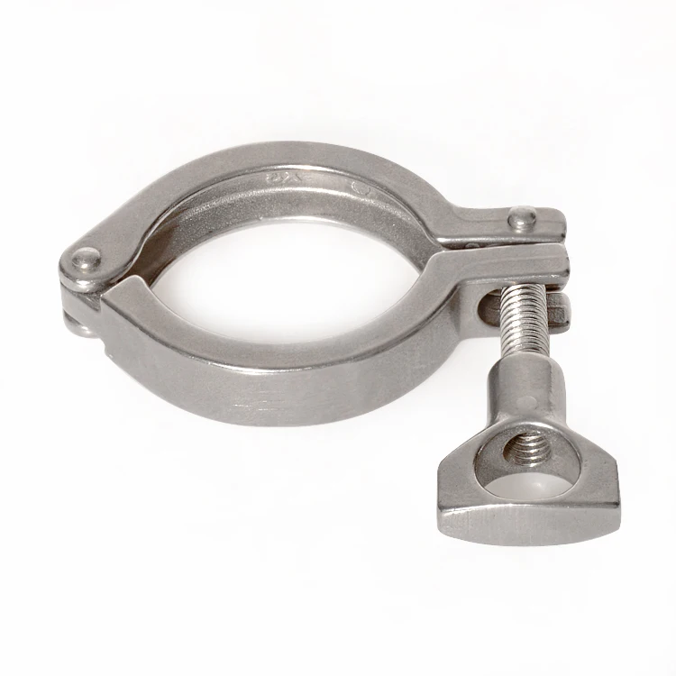Stainless Steel SS316 SS304 Sanitary Pipe Fittings Clamp