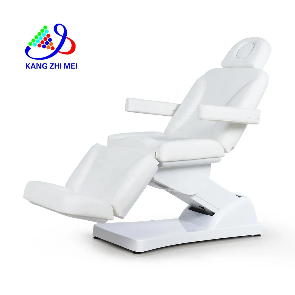Adjustable Therapy Spa Salon Cosmetic 3 Electric Motors Beauty Treatment Massage Table Facial Bed Podiatry Aesthetic Chair