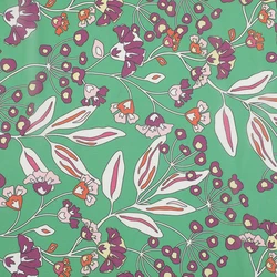 High quality soft material comfortable floral woven print china chiffon blouse fabric