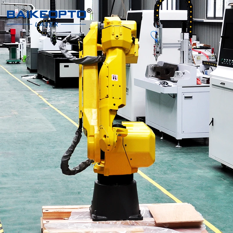 2000 Вт FANUC 6-осевой 3D робот-резак для волоконно-лазерной резки фитингов специальной формы