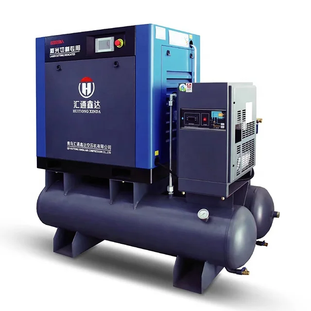 Cheap Price 22Kw 30Hp 10Bar Pm 10Hp All In One Screw Air Compressor