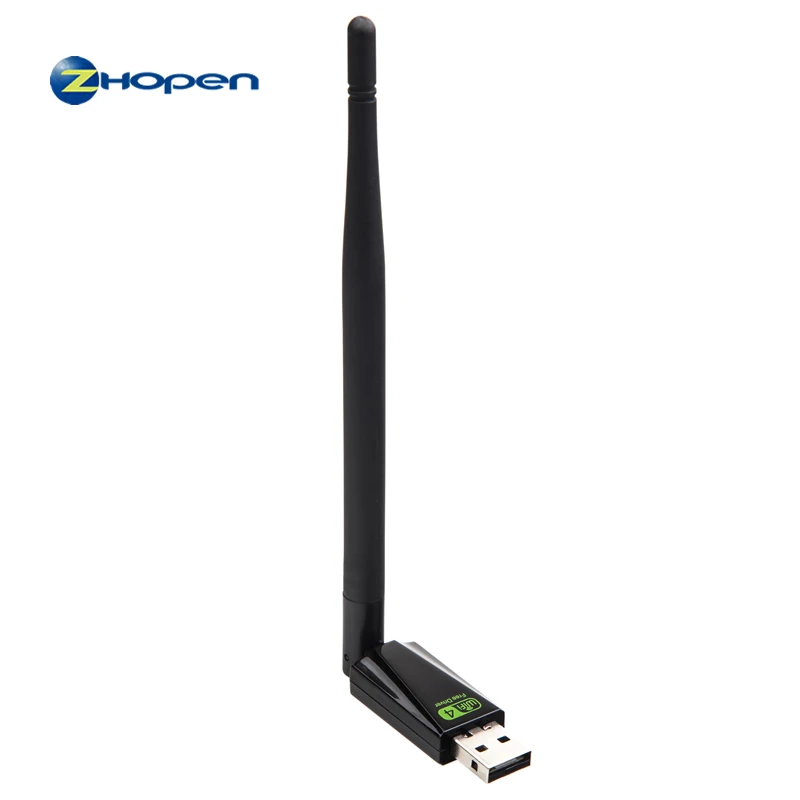  Высокая мощность бесконечное сигнала драйвер usb адаптер ZP-150A5F внешний 5dbi антенна Wi-Fi модем для