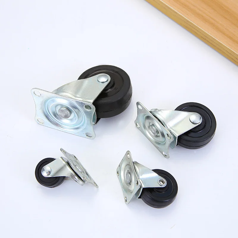 China quality rubber  wheel caster brake scaffolding caster wheel leveling caster for sale