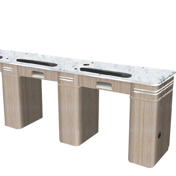 Французский Современный стиль, дешевая мебель для салона красоты, стеклянная верхняя часть, спа, белая станция, портативный Маникюрный Стол для ногтей