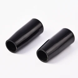 Black color bakelite  Long Tapered Knob Brass Tapered plastic grab Handle cover