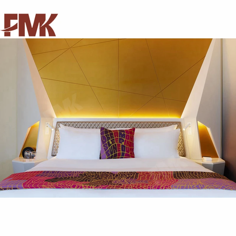 
Modern Appearance and Commercial Furniture General Use Hotel Room Set Equipment 