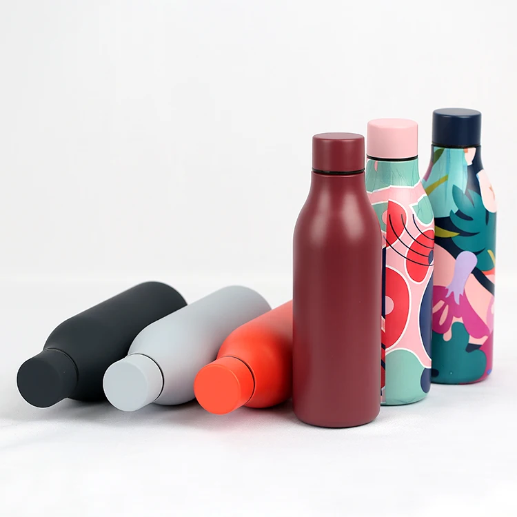 Ailingalaxy 550ml Steel Insulated Water Bottle Outdoor For Gym Travel Camping Double Wall Oem Vacuum Sport Metal Cute