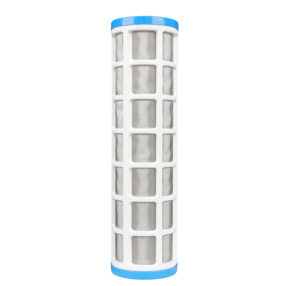 10 inch Stainless Steel Wire Mesh Filter Cartridge 40 micron recycled after cleaning Water Purifier