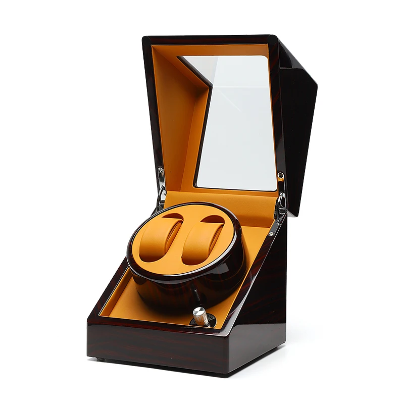 DIGU Luxury automatic mini watch winder rotation watch box automatic up-chain battery vertical table shake watch box