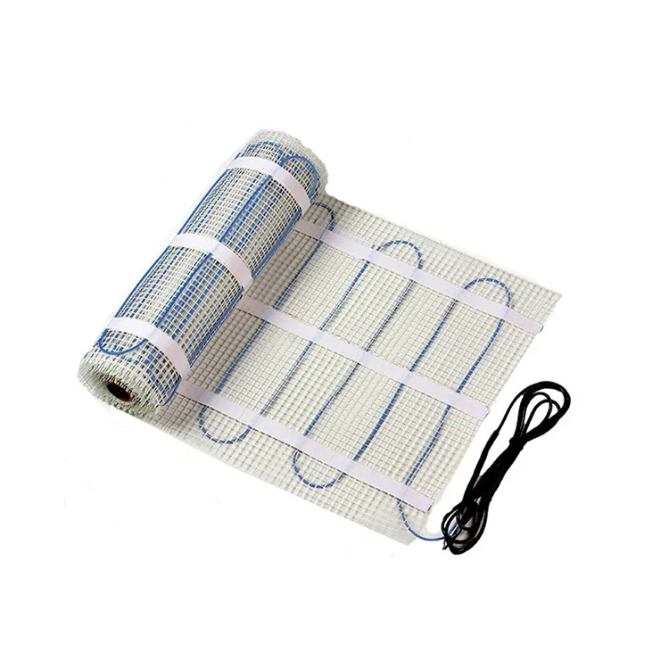 50cm width DIY house warming Underfloor Heating Mat for indoor Floor System Tile floor