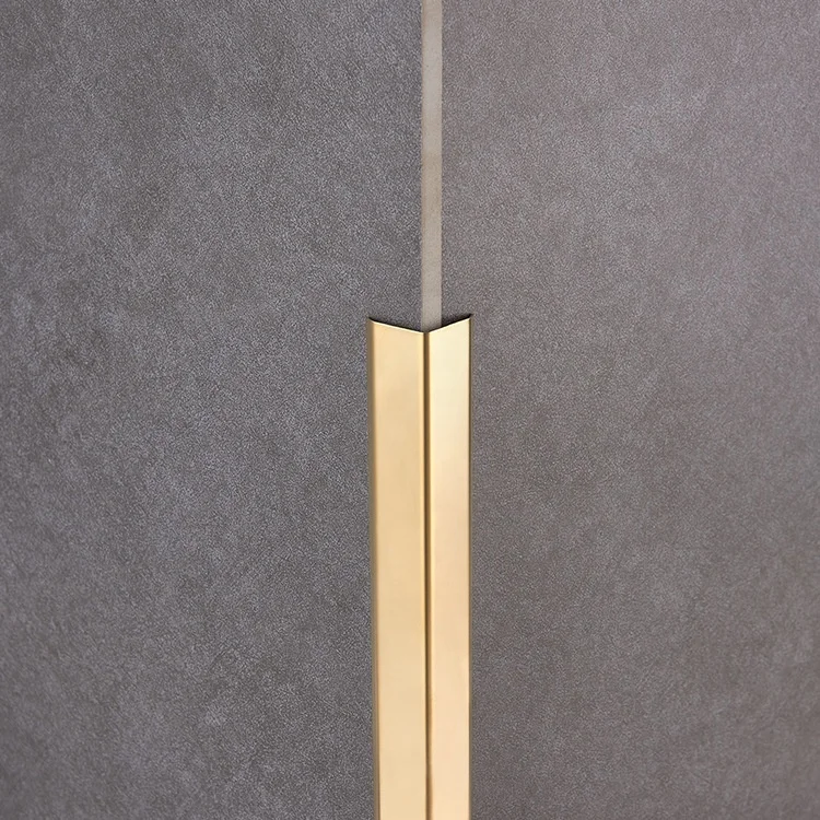 Decorative Stainless Steel Tile Trim Edge Strip Corner Profile L Shaped Tile Trim Tile accessories
