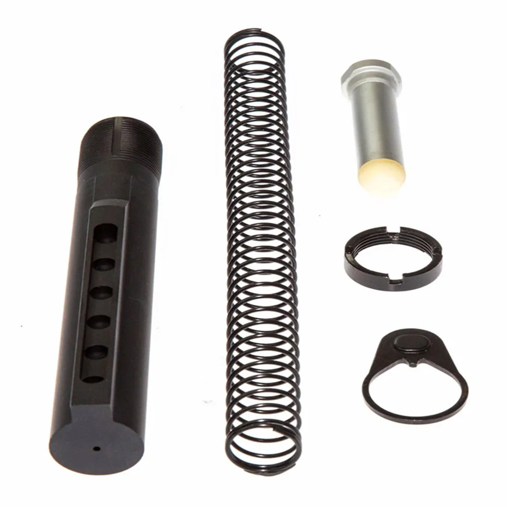 Hunting gun accessories Mil-spec 6 Position Ar15 buffer Kit Extension Rod spring for Ar15 parts rifle M4 M16 Stock