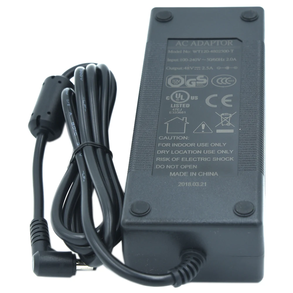 GPOE-12-48V120W стойку Gigabit PoE инжектор панель 12 Порт 48V 120W адаптер питания по сети Ethernet для 802.3af камера