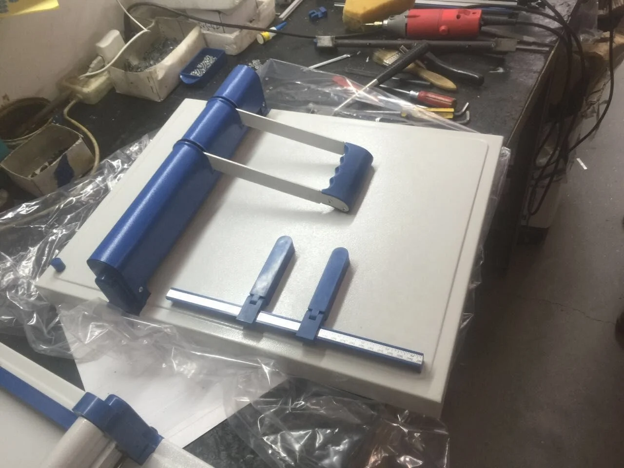 340Y A4 Manual Paper Creasing Perforating Dotted Line Solid Line Making Machine