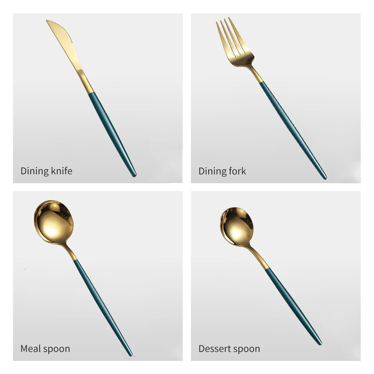 Stainless Steel Flatware 24 pieces Cutlery Set With Customizable Packaging