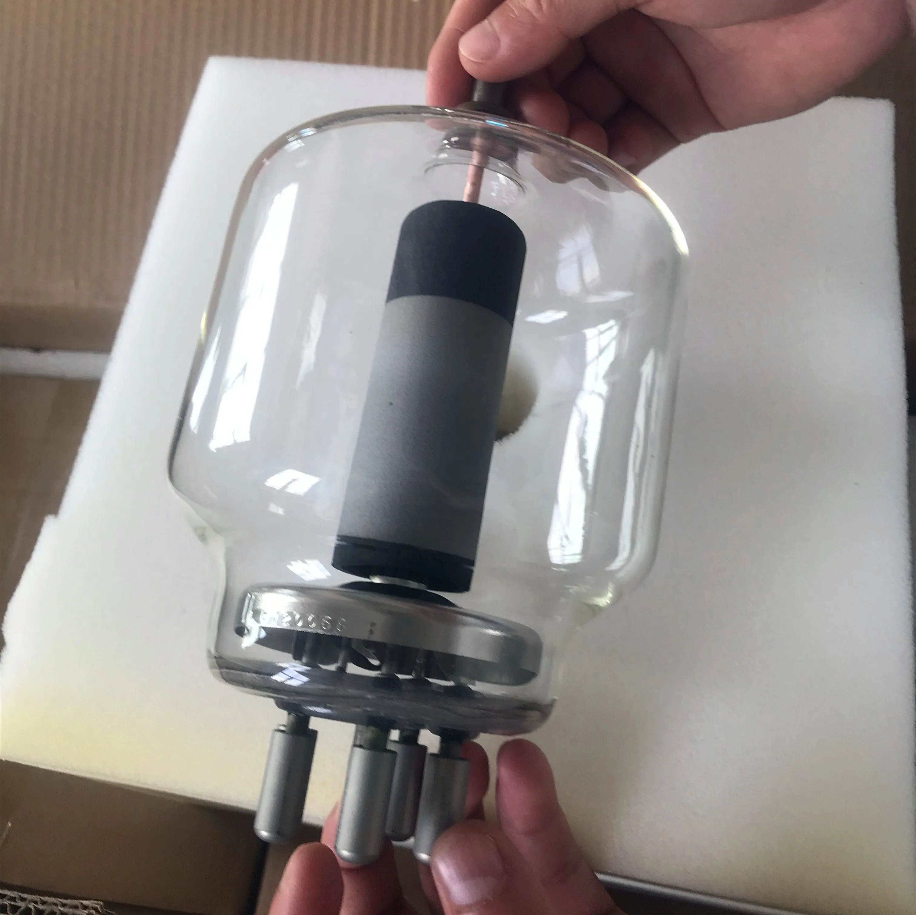 RF Power Triode Tube TB4/1250,Glass Oscillation Tube 5868