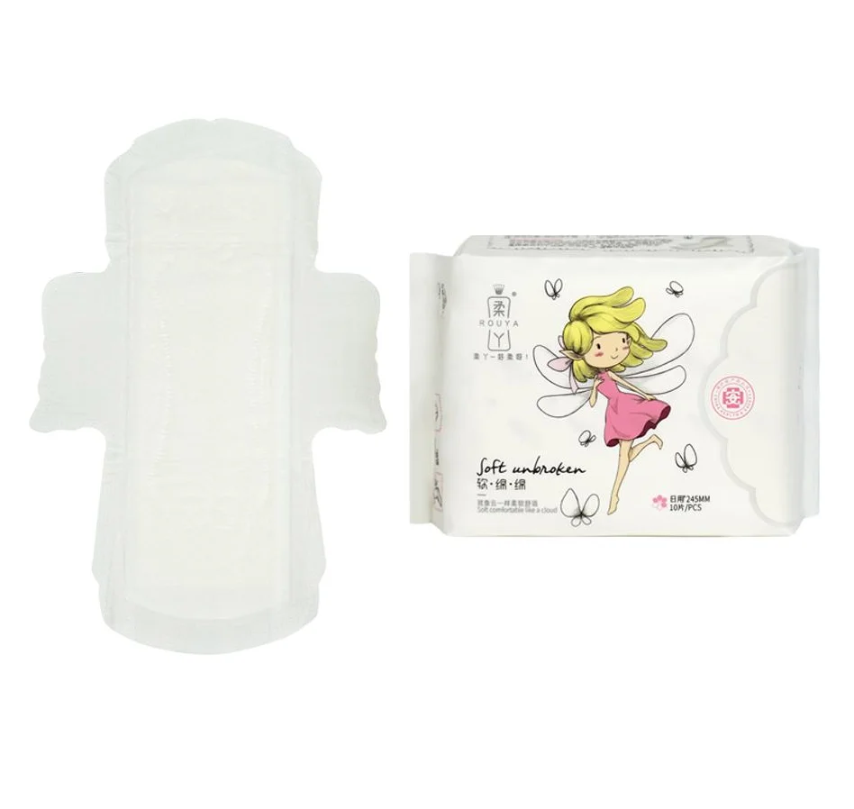 b grade anion 340 mm napee menthol biologic sanitary pads for women reusable