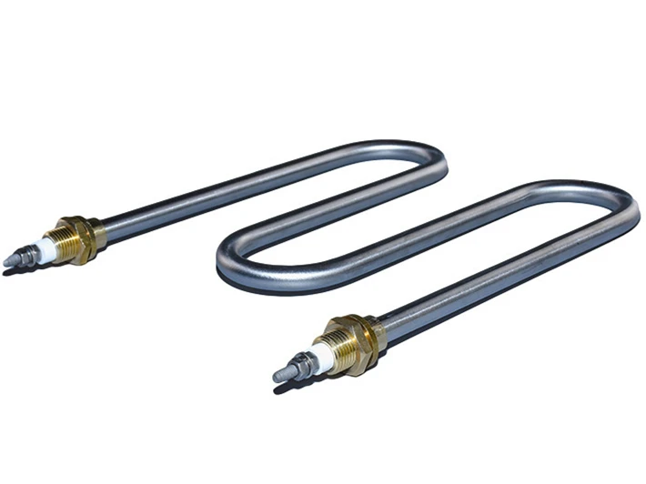 OEM Electric Stainless Steel Coil Tube U-shape Industrial Bread Oven Gas Heater Screw Flange Tubular Rod Water Immersion Heater
