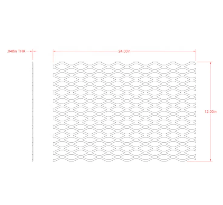 China factory direct sales mechanical equipment protection Perforated Mesh Aluminium Expanded Mesh