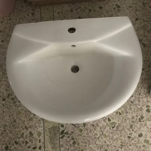 sanitary ware  bathroom wash basin Round Pedestal Wash Basin Hotel ceramic basin