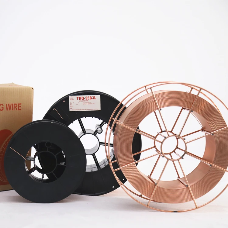 High temperature corrosion resistance gas shielded solid welding wire ER80S-B3L