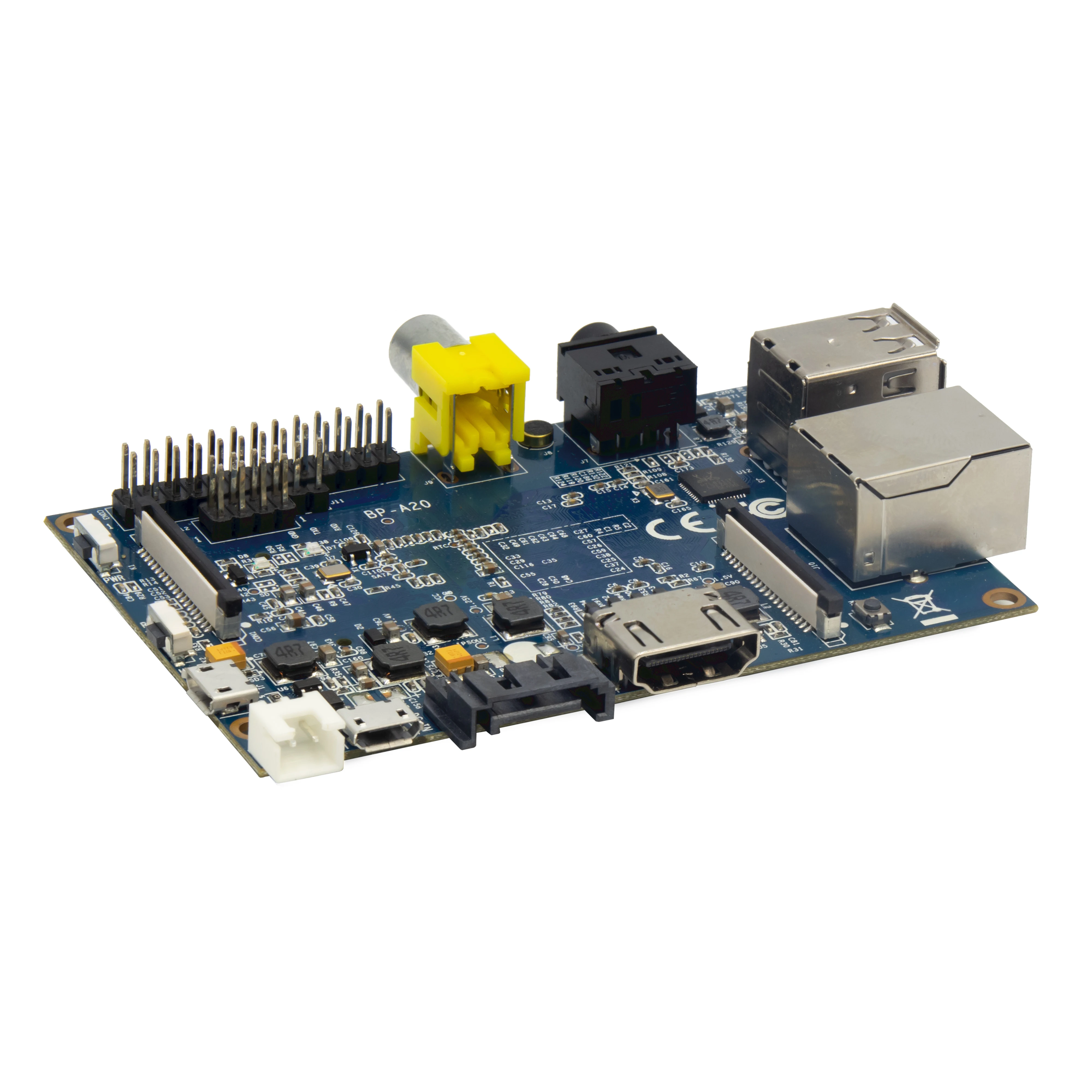 Allwinner A20 Dual core CPU Banana Pi BPI M1 embedded Android motherboard with 1 GB DDR3 memory