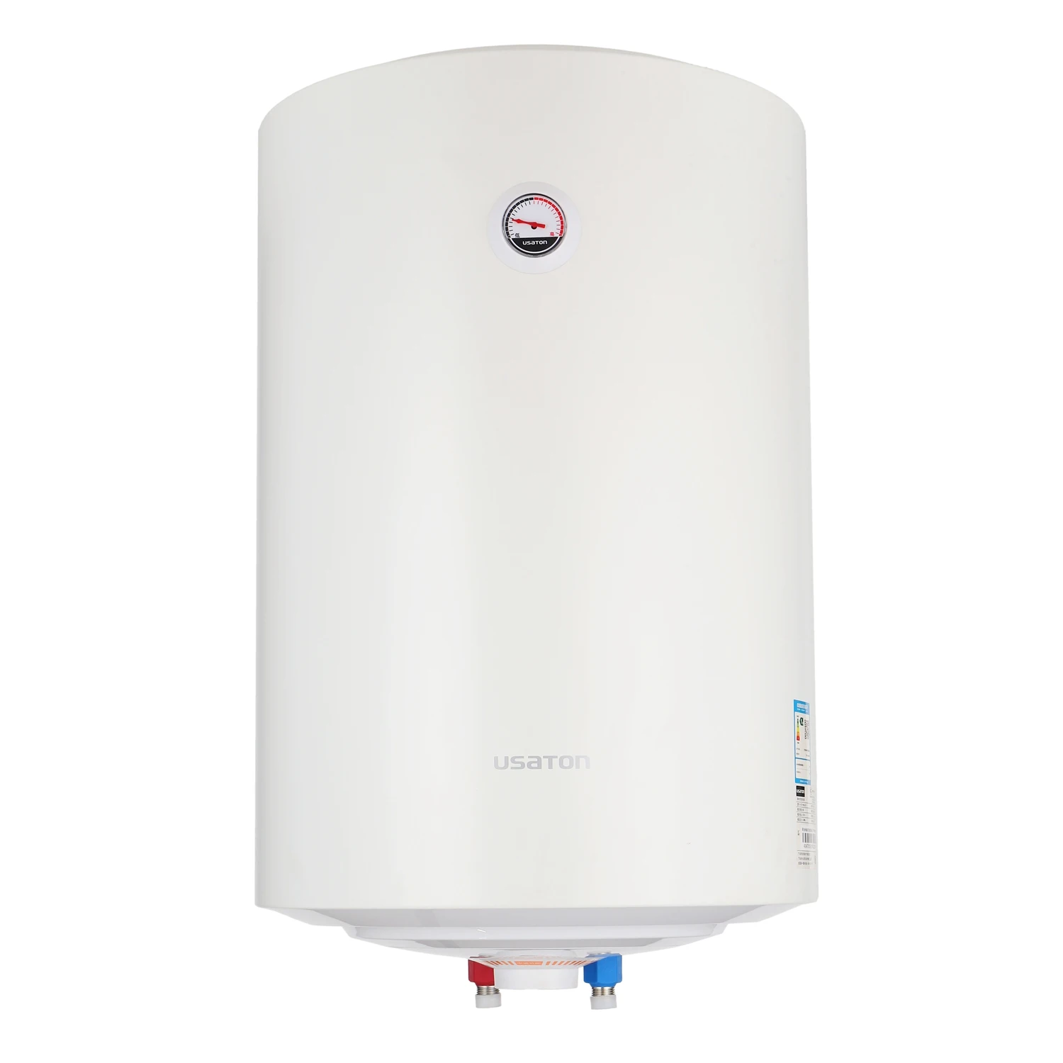 Storage Water Heater for Kitchen 2KW 80L Electric Hot Water Heater Boiler Cylinder Tank