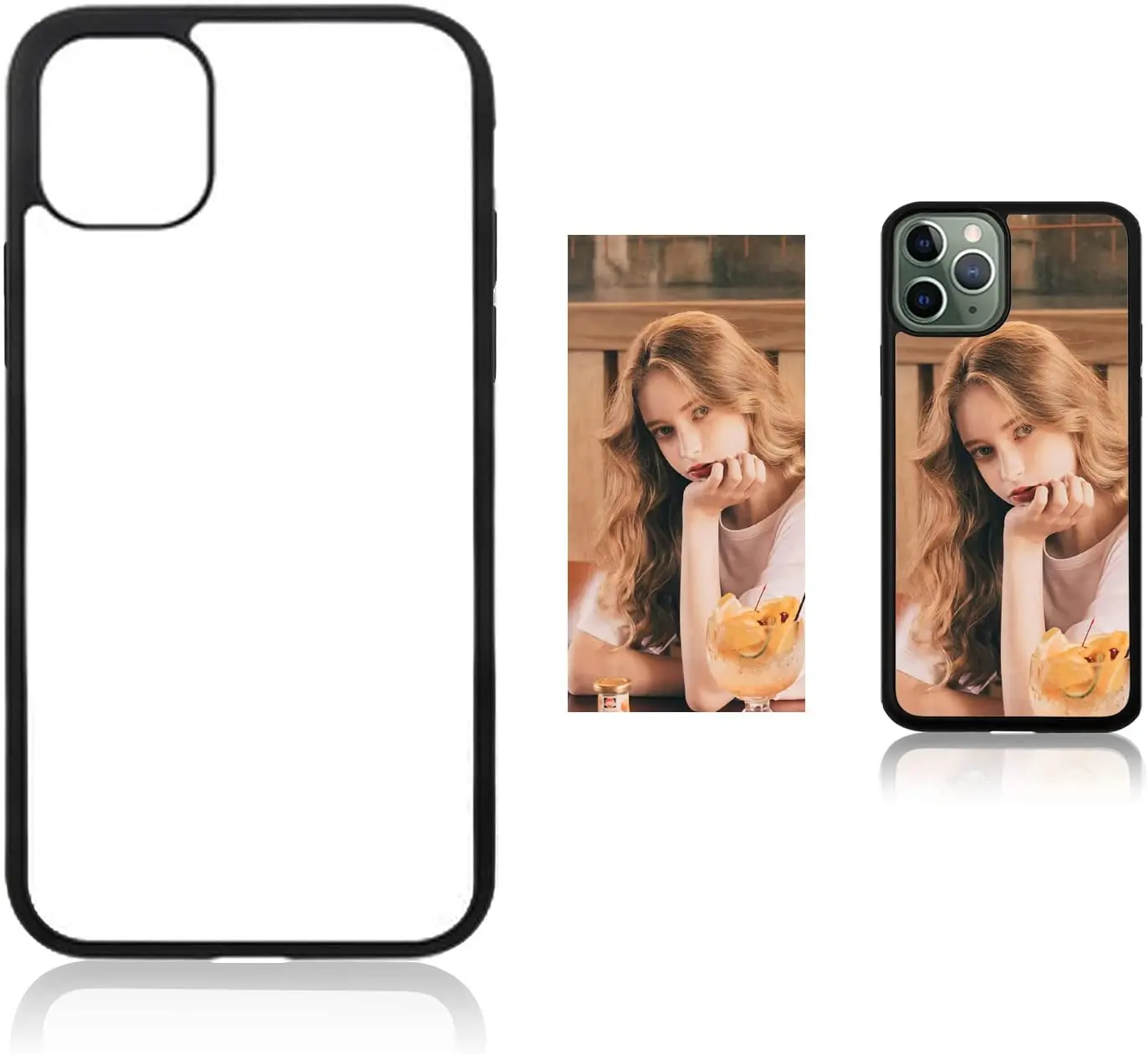 cute anime mous personalized free shipping for samsung xiaomi huawei p20 lite back glass blank 2 in 1 mobile phone case cases