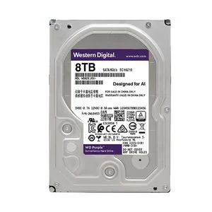 Wholesale WD40PURX Purple 2TB 3TB 4TB 6TB 8TB HDD for DVR Security Surveillance