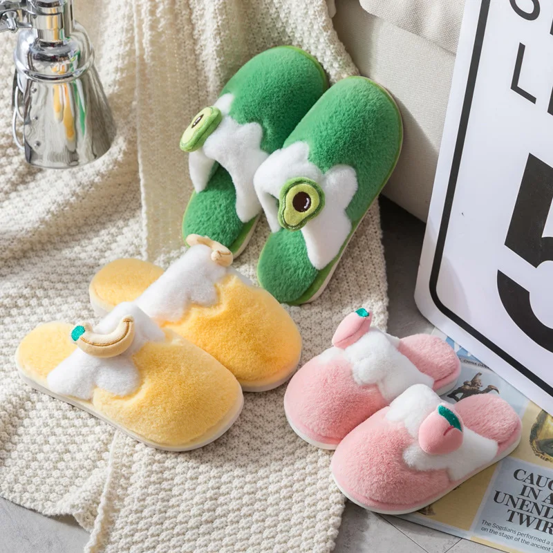 Wholesale Super Soft PVC Outsole Faux Fur Sandals Slides zapatillas mujeres pantuflas de peluche Bedroom Slippers