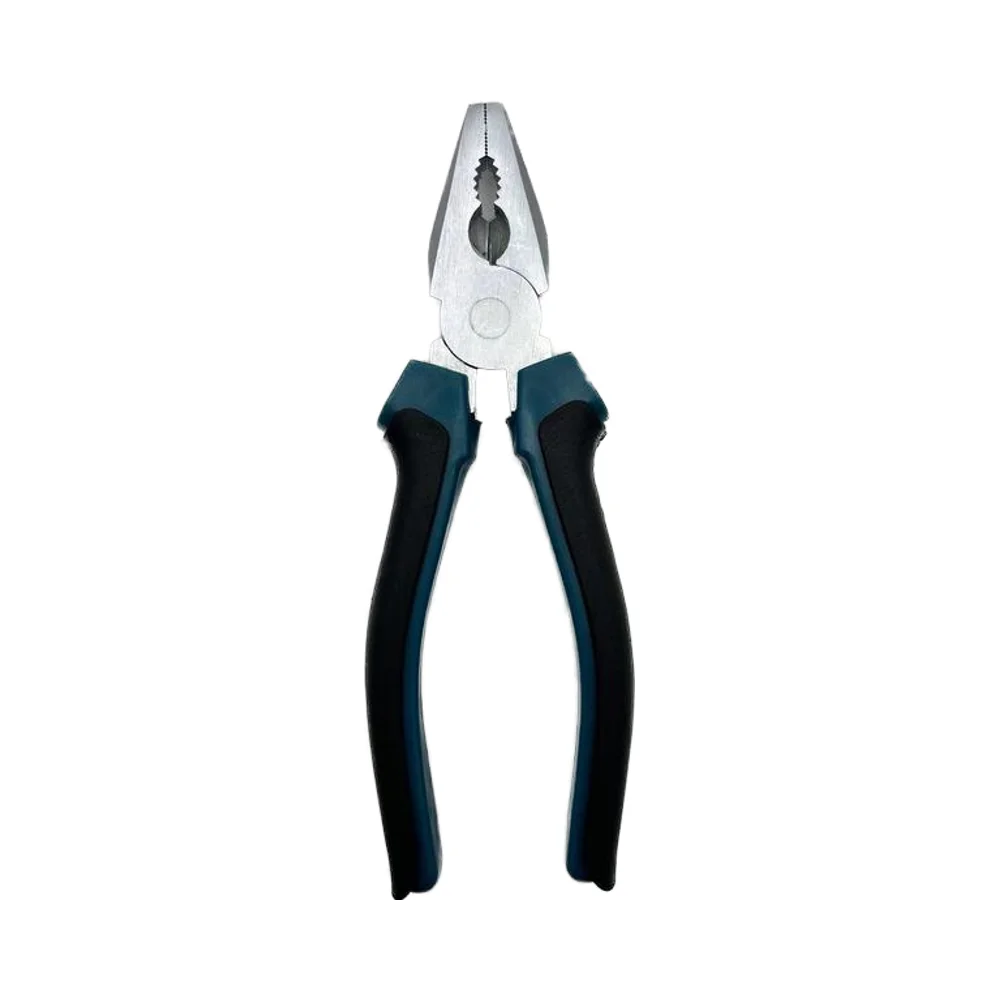 6-Inch DIY Grade Steel Cutting Tool Multi-Purpose Combination Plier with Plastic Moulded Grip for Cutting Applications