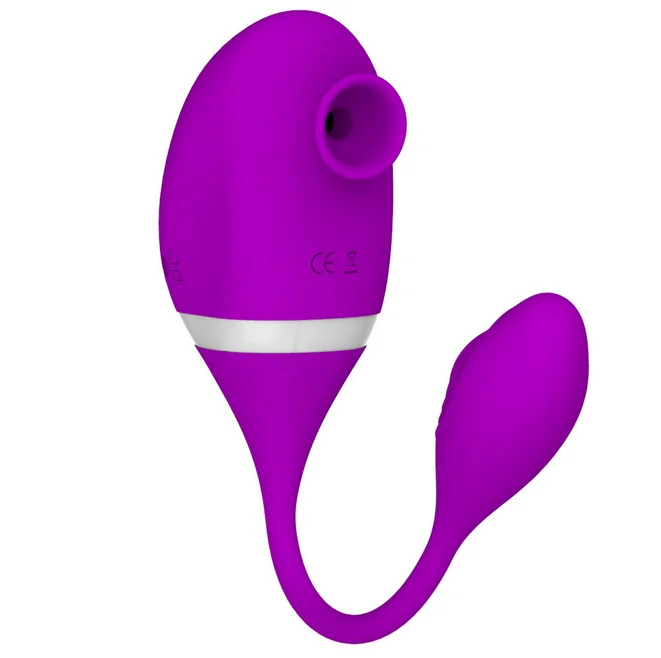 
Tadpole Shape Sucking Vibrator Clitoris Sucker Clitoral Licking Sex Toy with tail vibrator 