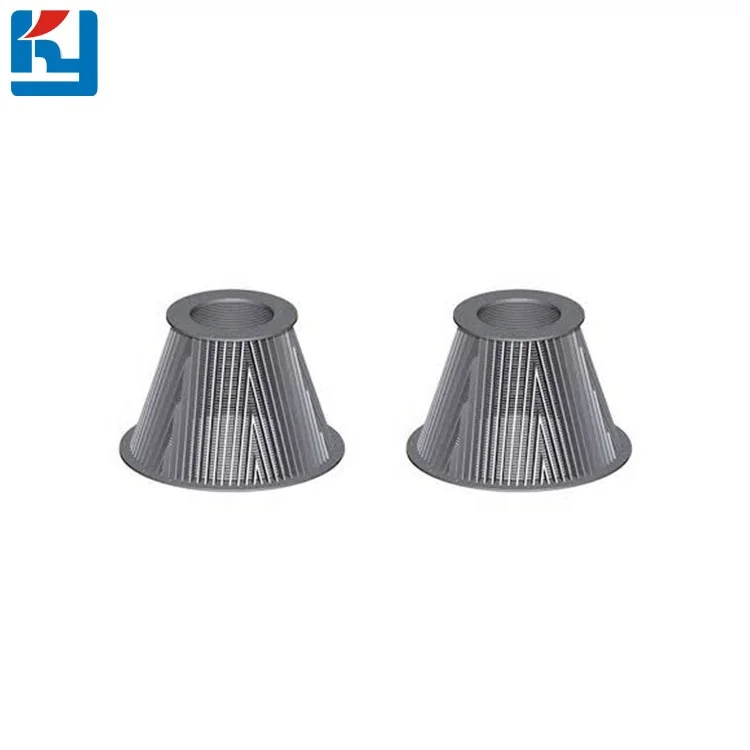 Vibrating centrifuge sieves filter basket starch stainless steel 51 mm gravity screens