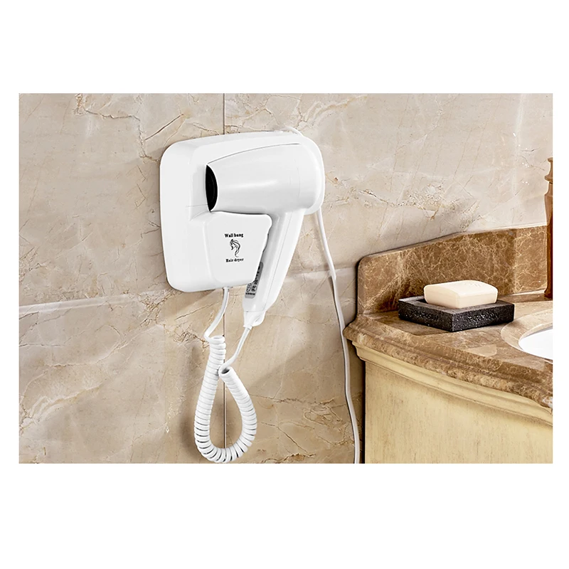 Promotions Top Grade Fashion Design Hotel Hair Dryer Plastic Metal Foldable