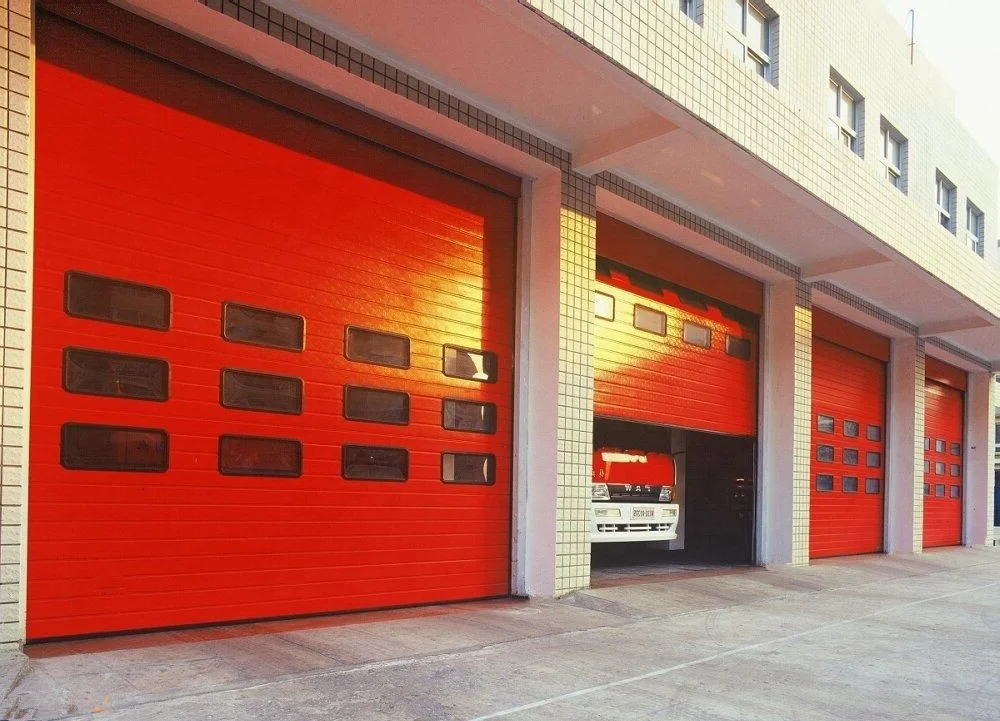 industrial doors, metal garage doors, security sectional doors