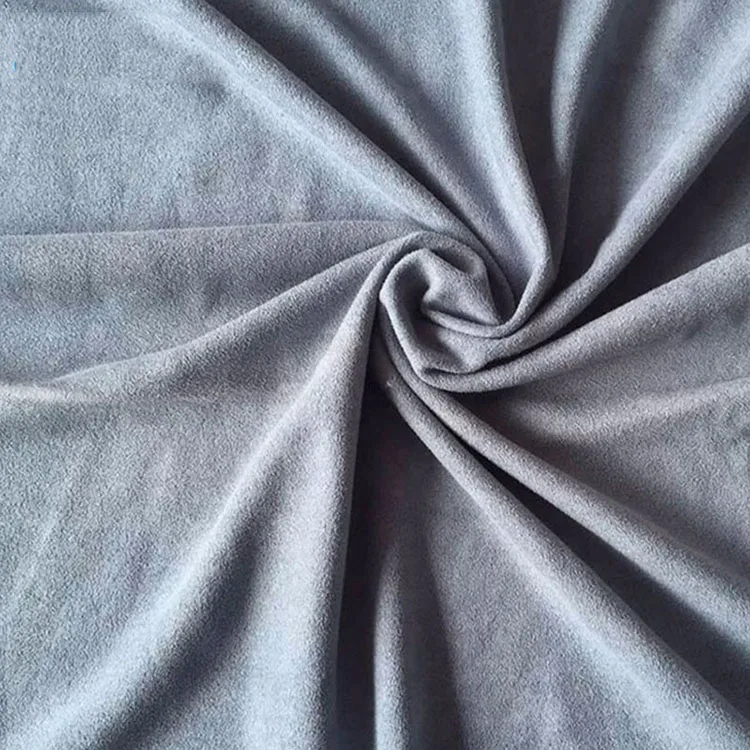 
Special design promotional top quality soft china suede fabric factory 