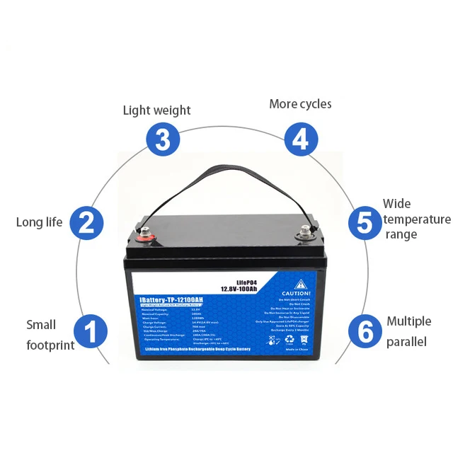 Lithium Iron Phosphate Lifepo4 Battery Pack 24v 200ah With BMS For Solar System